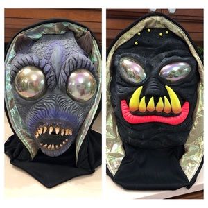 Vintage 1999 nightview productions halloween masks
So cool!